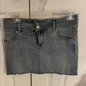 Princess Polly Fanci Denim Mini Skirt